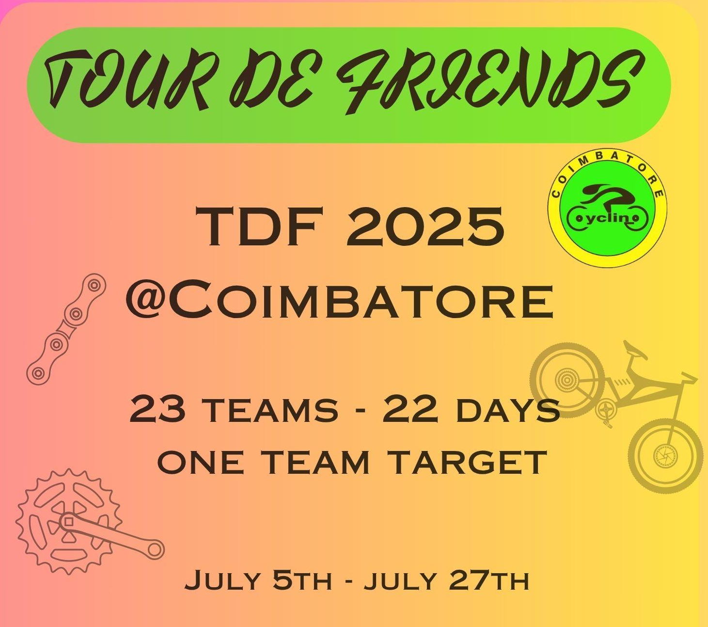 Tour De Friends - TDF 2025